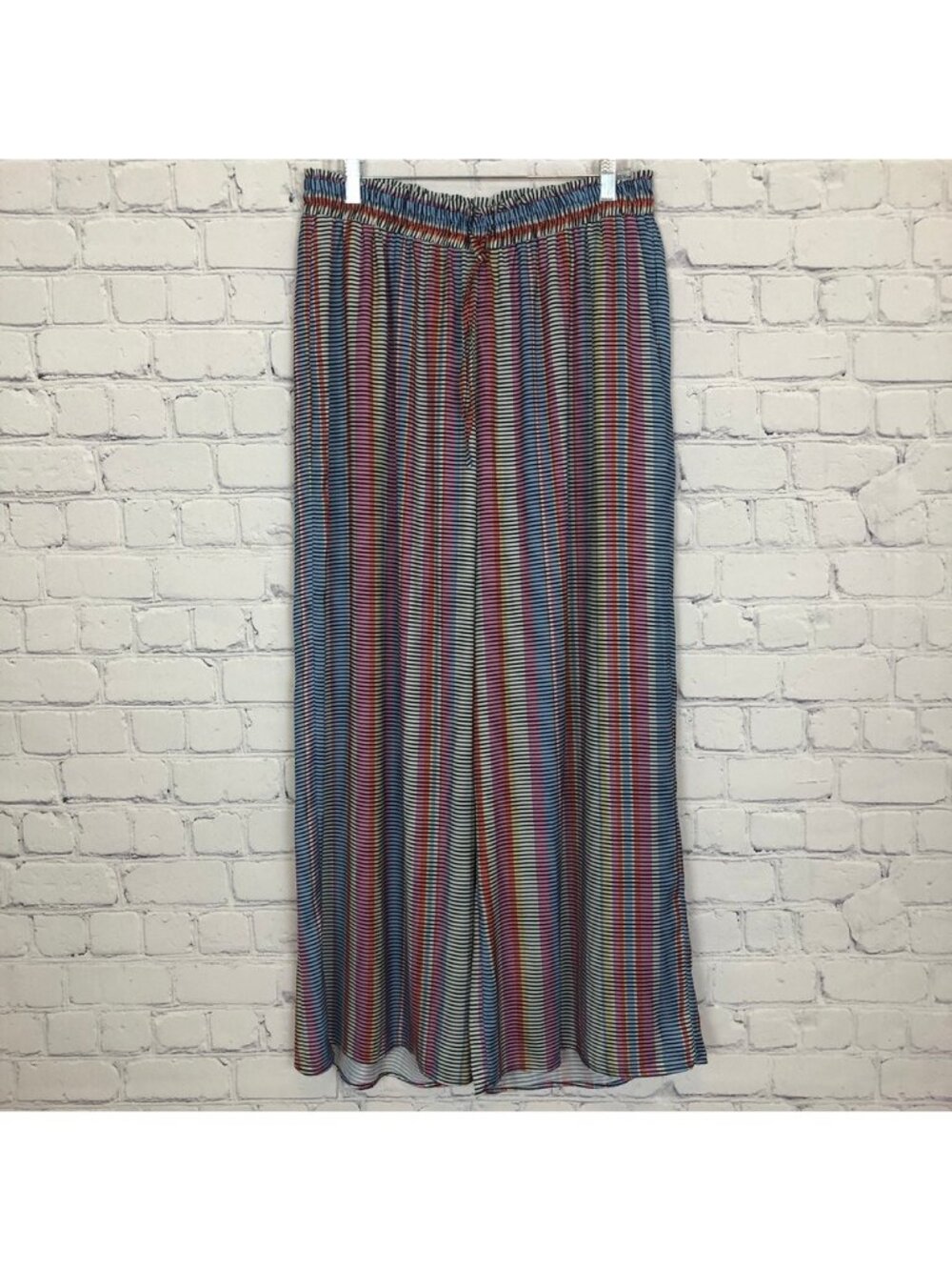 Summersalt The Perfect Palazzo Pants Size L Modern Stripe